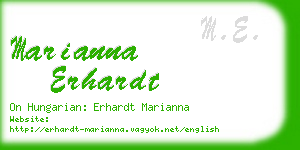 marianna erhardt business card